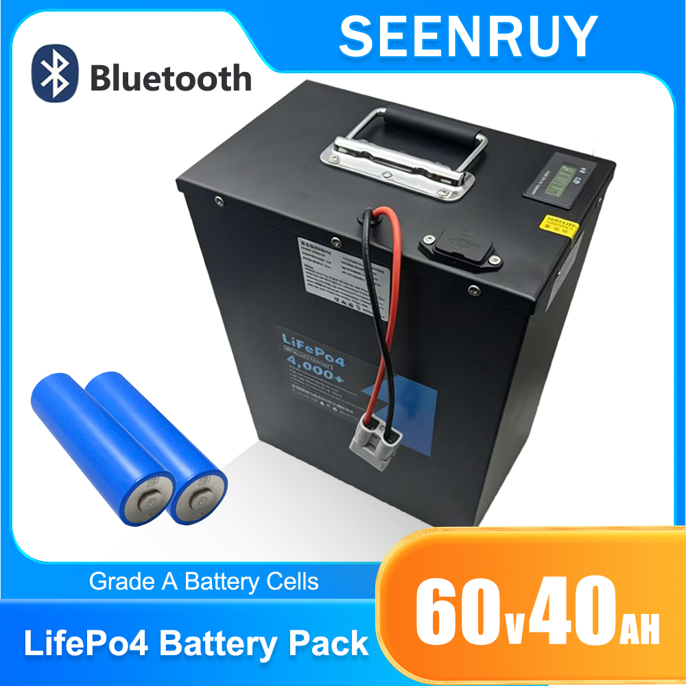 60V 50Ah Electric Scooter Battery - Литий-железо-фосфатный аккумулятор 60В 40Ач с достаточной