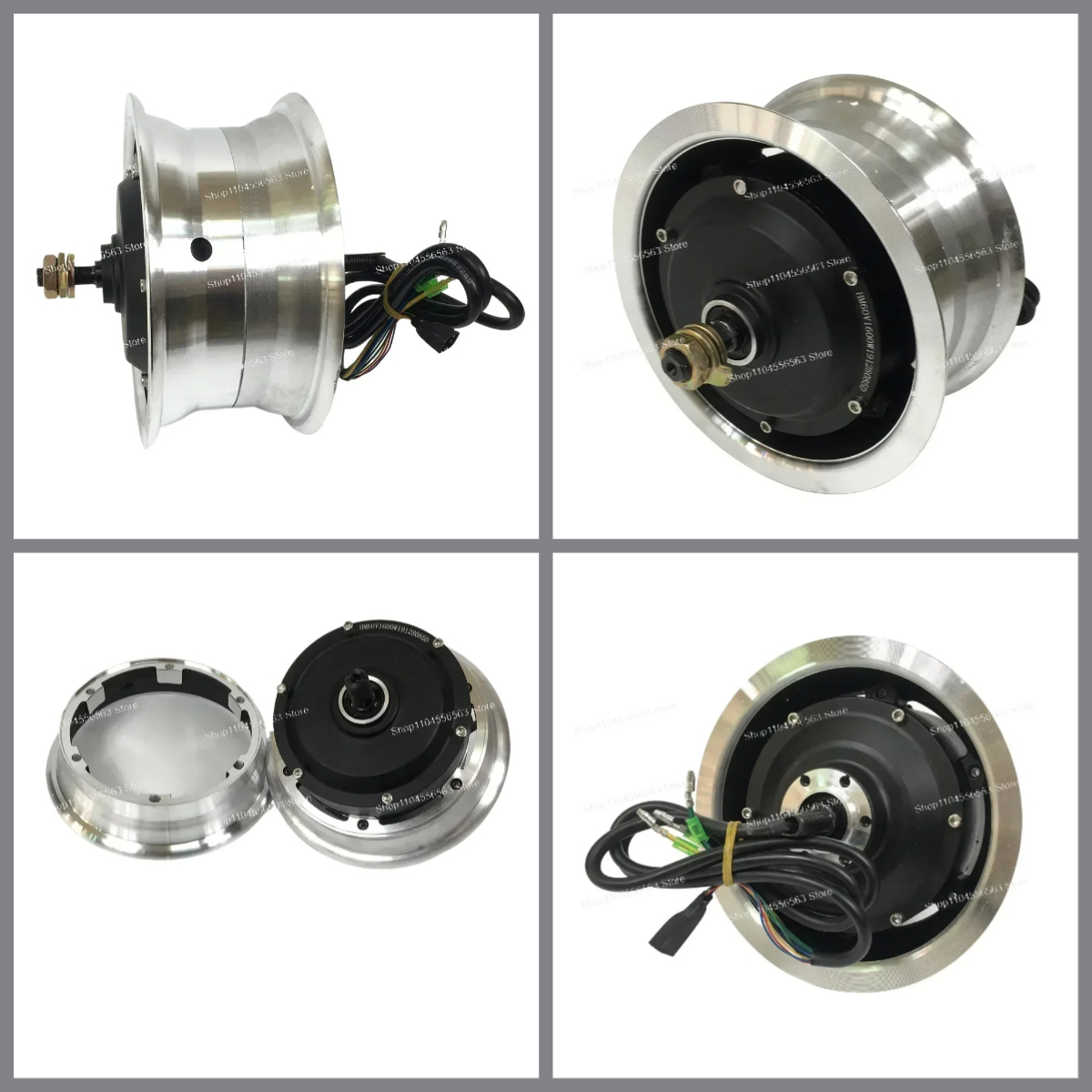 11 Inch 72V 3500W Hub Motor - Электродвигатель-колесо для электросамоката 60В/72В, 1600Вт-3500Вт, 11