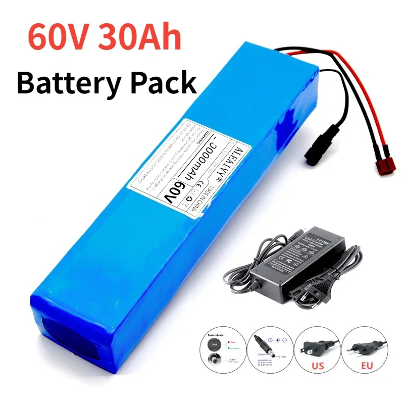 60V 50Ah Electric Scooter Battery - Электрический велосипед Скутер 18650 комплект литий-ионный