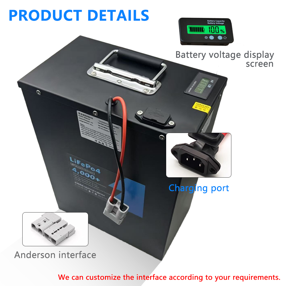 Литий-железо-фосфатный аккумул – обзор и цена 60V 50Ah Electric Scooter Battery