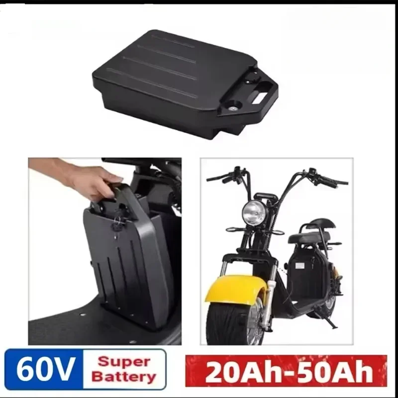 Быстросъемная литиевая батарея – обзор и цена 60V 50Ah Electric Scooter Battery