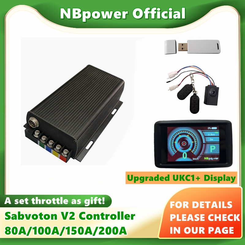 Контроллер Sabvoton (MQCON) V2 – обзор и цена 72V 100A Sabvoton Controller